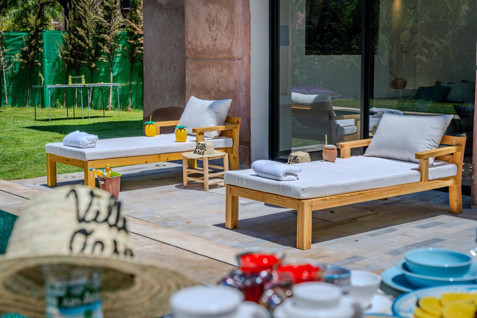 Villa Oasis Private Pool Secure Complex Marrakesh Exterior photo